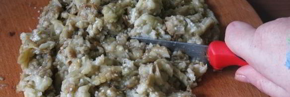 икра из печеных баклажанов