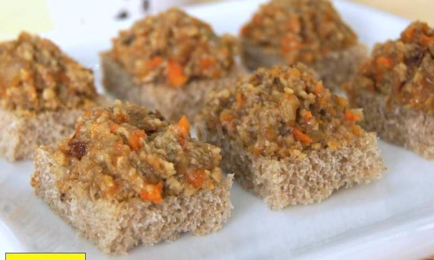 Рецепт икры из шампиньонов