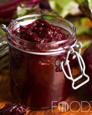 Икра из свеклы жареная