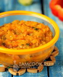 Икра из зеленых помидоров