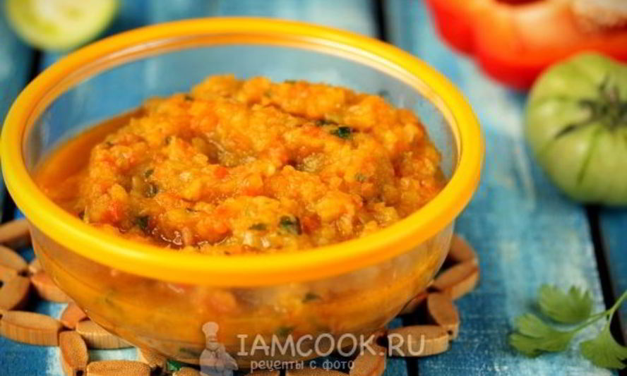 Рецепт икры из зеленых помидоров