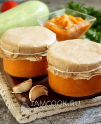 Кабачковая икра на сковороде