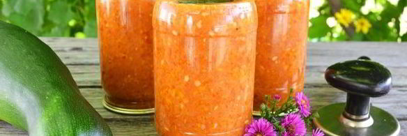 кабачковая икра на зиму через мясорубку