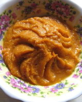 Кабачковая икра с мукой