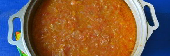 кабачковая икра с перцем