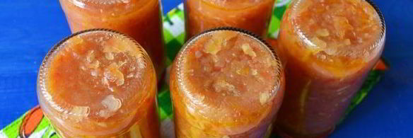 кабачковая икра с перцем