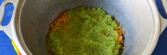 кабачковая икра с перцем