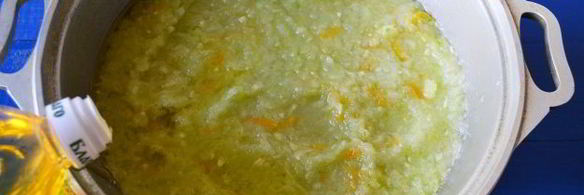 кабачковая икра с перцем