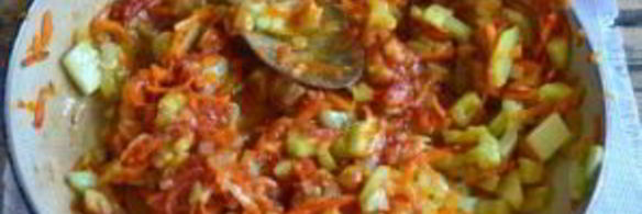 кабачковая икра