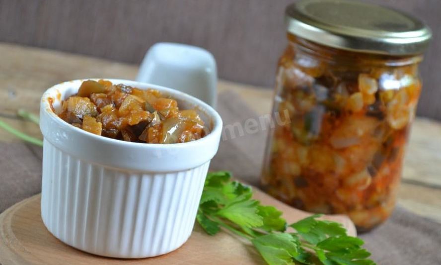Рецепт кабачкова баклажанная икра на зиму пальчики оближешь