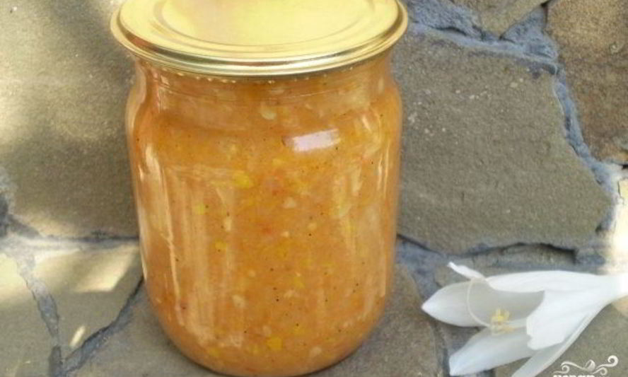 Рецепт вкусной кабачковой икры с майонезом на зиму