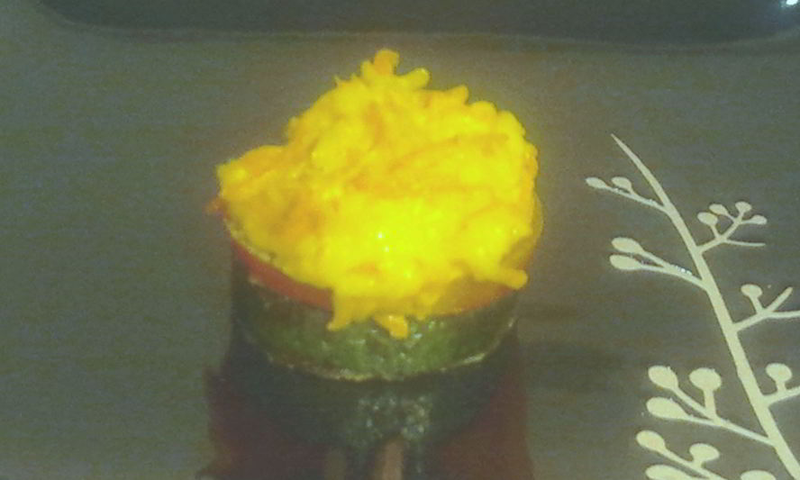 Рецепт кабачкова-помидорной закуска с сыром