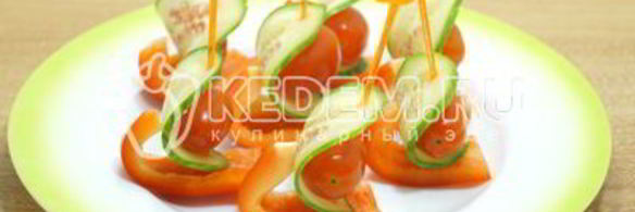 канапе на праздничный стол кораблики