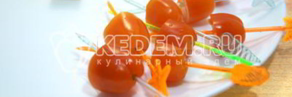 канапе рождественский венок