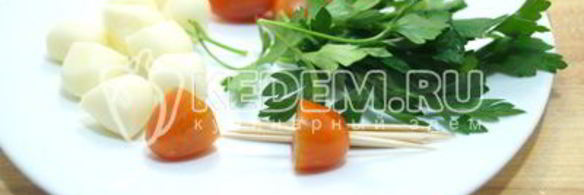 канапе с сыром