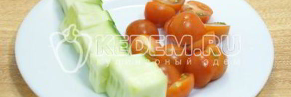 овощное канапе с сыром фета