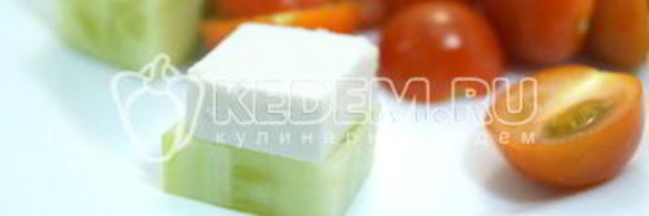 овощное канапе с сыром фета