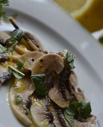 Карпаччо из шампиньонов