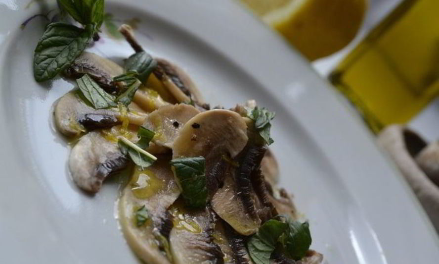 Рецепт карпачча из шампиньонов