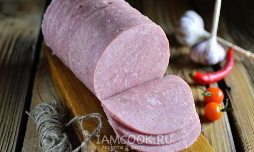 Рецепт колбасы в ветчиннице