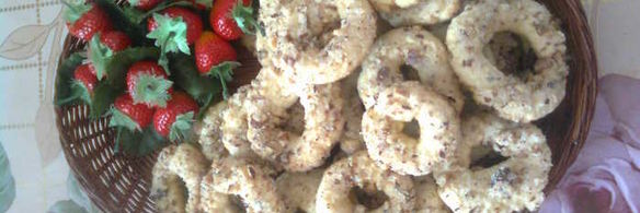 лимонные бублики на вареных желтках