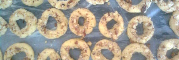 лимонные бублики на вареных желтках