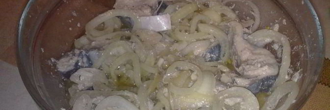 Маринованная скумбрия