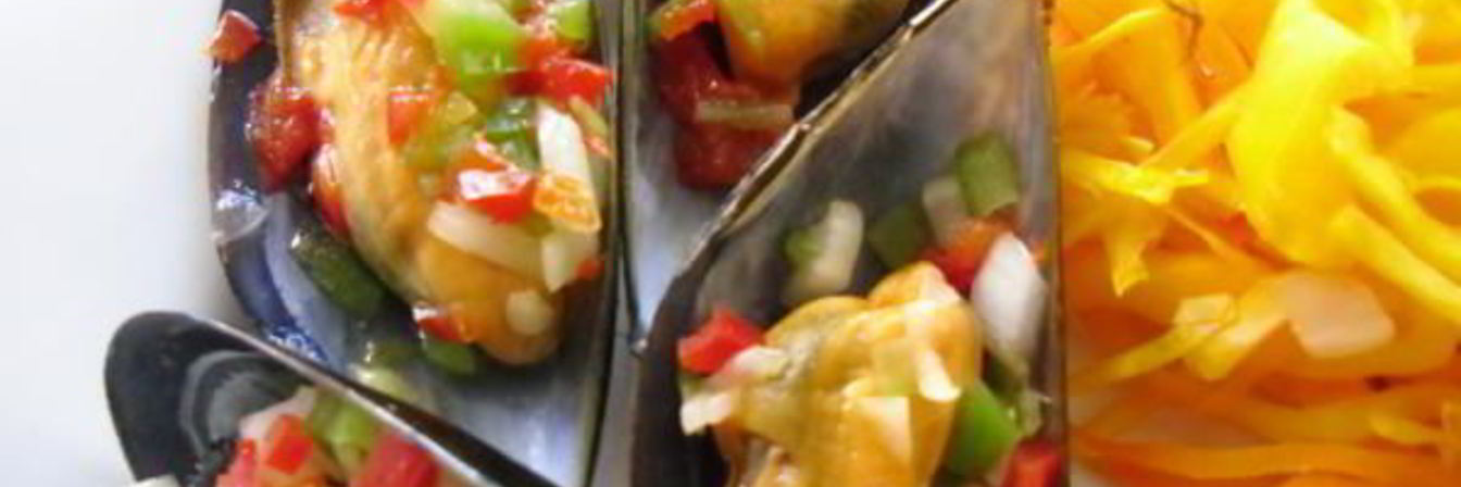 Мидии, маринованные по-испански