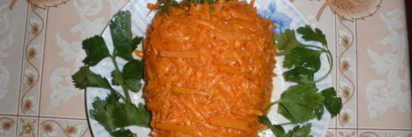 Морковка по-корейски