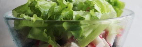 морковные такос с крабовым салатом