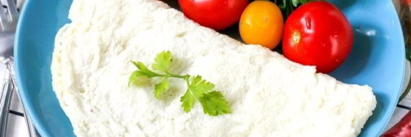 Белковый омлет на пару в мультиварке