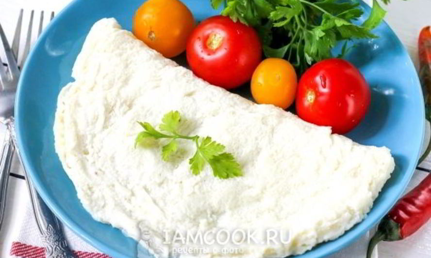 Рецепт белкового омлета на пару в мультиварке