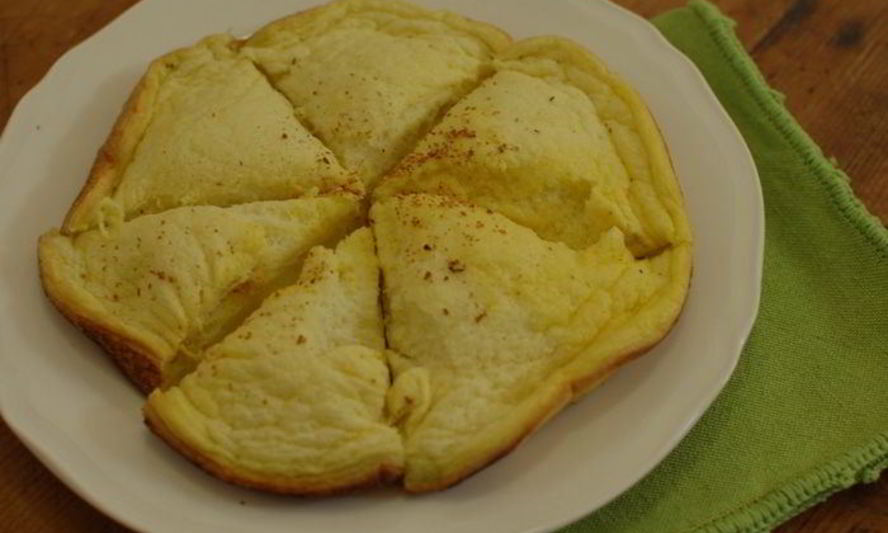 Рецепт бисквитного омлета с мускатным орехом