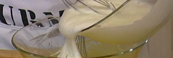 бисквитный омлет с мускатным орехом