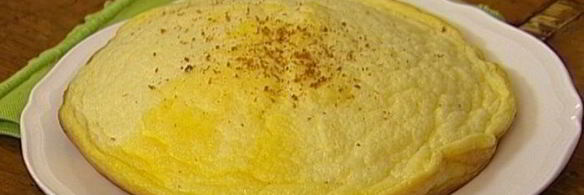 бисквитный омлет с мускатным орехом