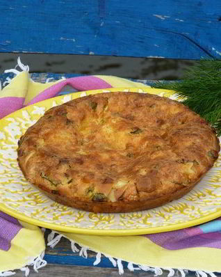 Чучу — азербайджанский омлет с зеленью