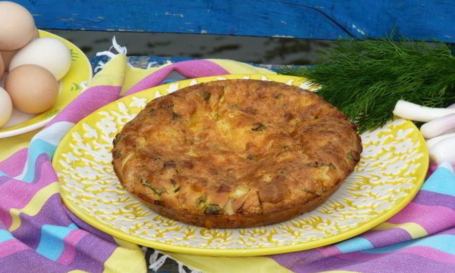 Рецепт чучу — азербайджанского омлета с зеленью