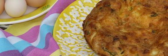 чучу — азербайджанский омлет с зеленью