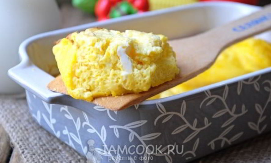 Рецепт детского омлета с молоком