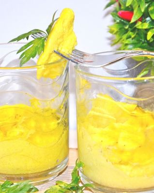 Диетический омлет в микроволновке