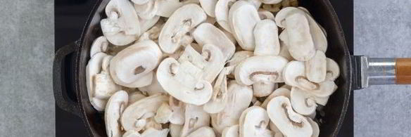 фриттата с грибами