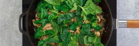 фриттата с грибами