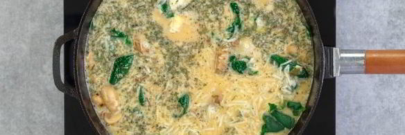 фриттата с грибами