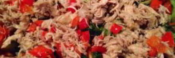 фриттата с курицей