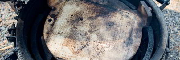 фриттата с лисичками на гриле