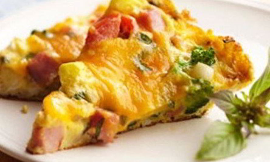 Рецепт фриттаты с овощами и пармезаном