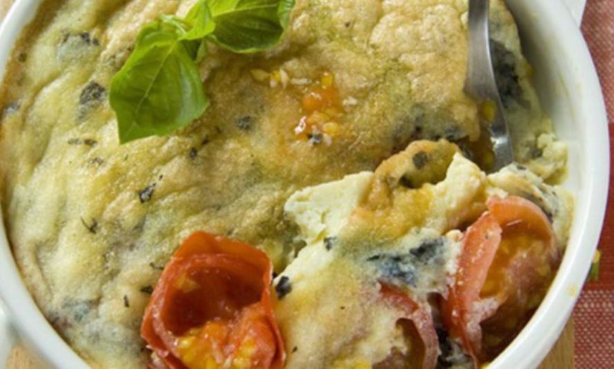 Рецепт фриттаты с помидорами и базиликом