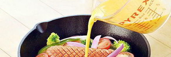 фриттата с сосисками и овощами