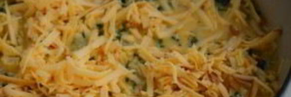 фриттата с ветчиной, шпинатом и сыром