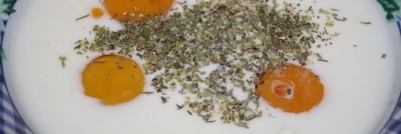 королевский омлет на гренке с колбасой сальчичон в мультиварке